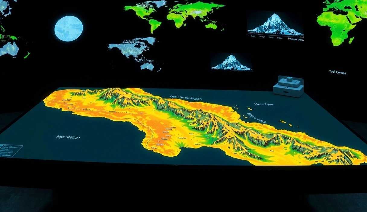 Visualización de riesgos climáticos